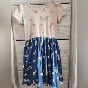 Dot Dot Smile Unicorn Ice Cream Dress